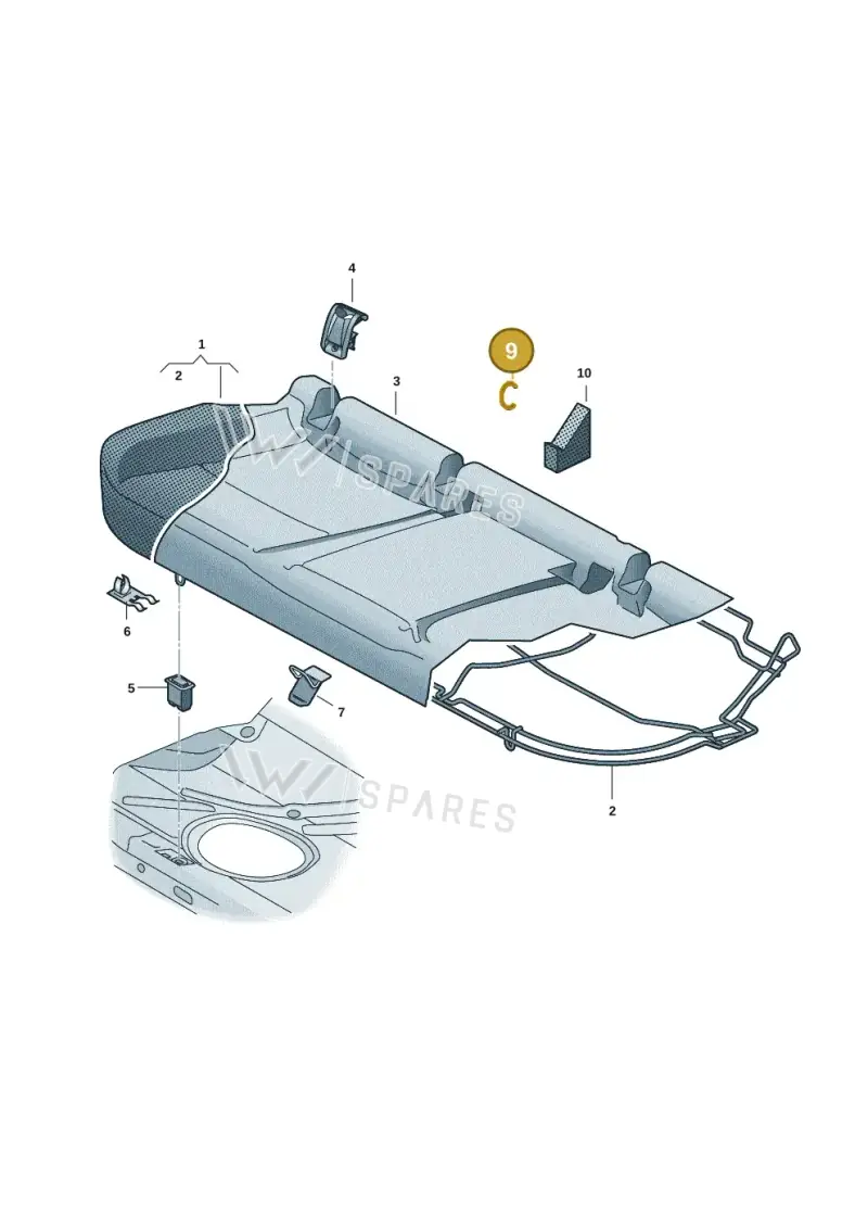 N0152612 — Skoda Fabia (2021-) diagram 5h0885000, position 9