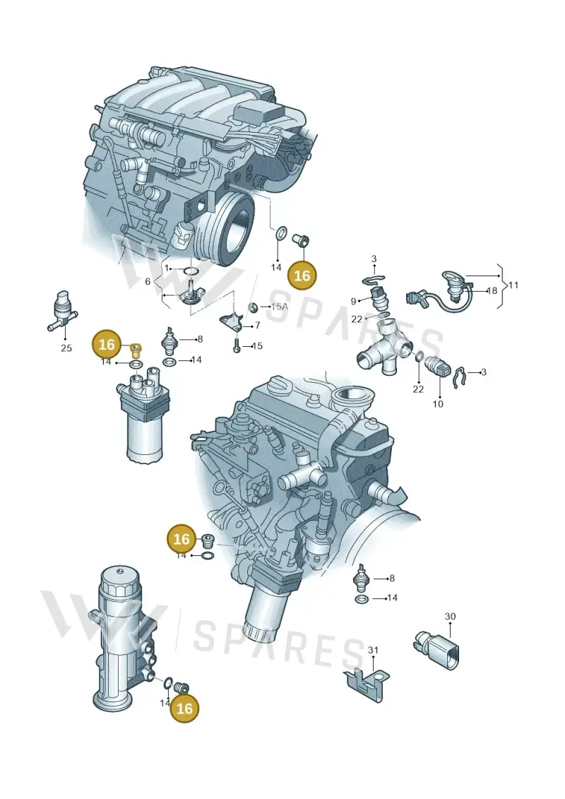 N0160243 — Skoda Yeti (2013-2017) diagram 666919400, position 16