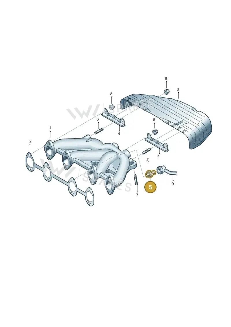 N0208052 — Skoda Octavia ambiente (2008-2013) diagram 412253100, position 5