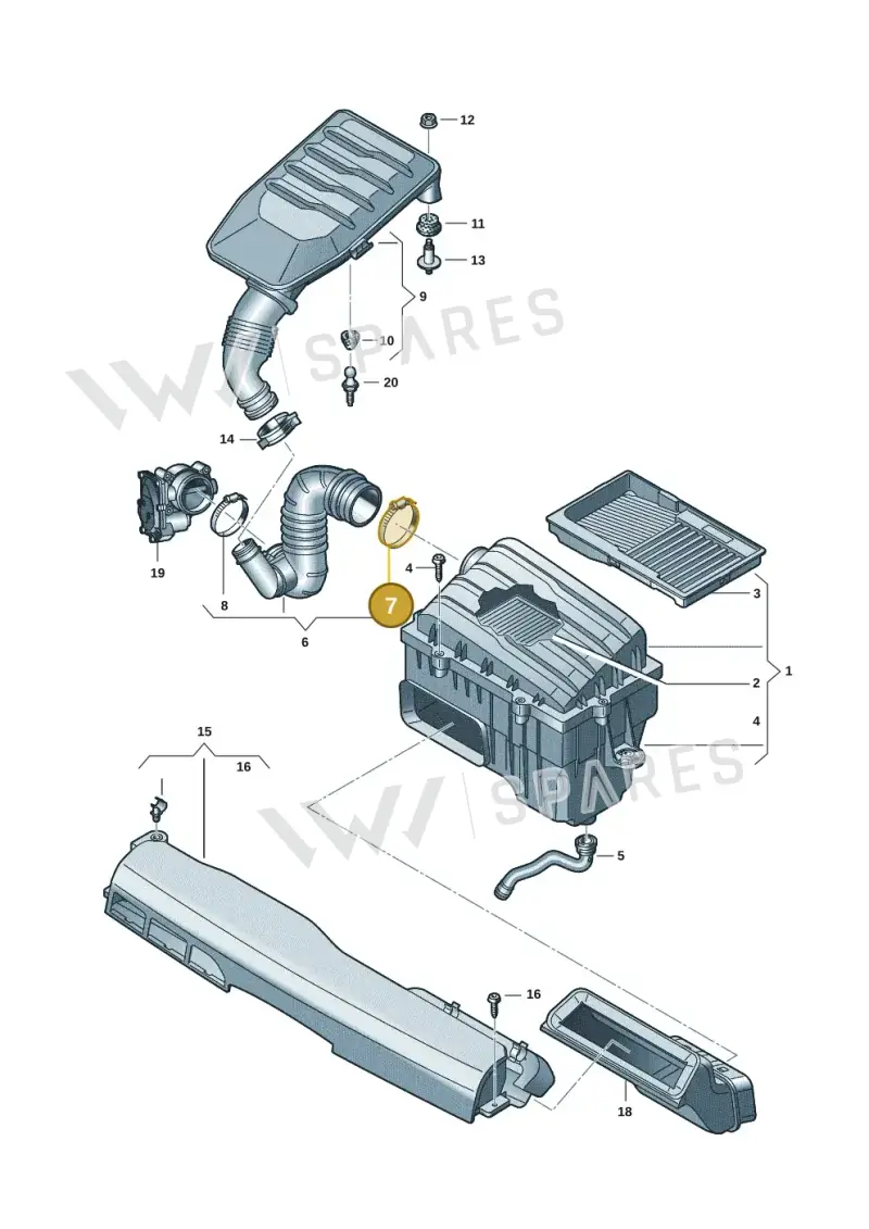 N0245226 — Skoda Fabia (2021-) diagram 837129005, position 7