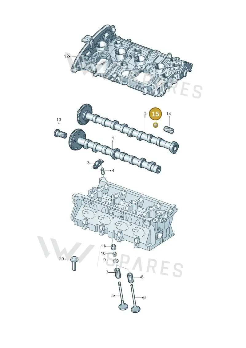 N0256571 — Skoda Superb Combi (2023-) diagram 849109090, position 15