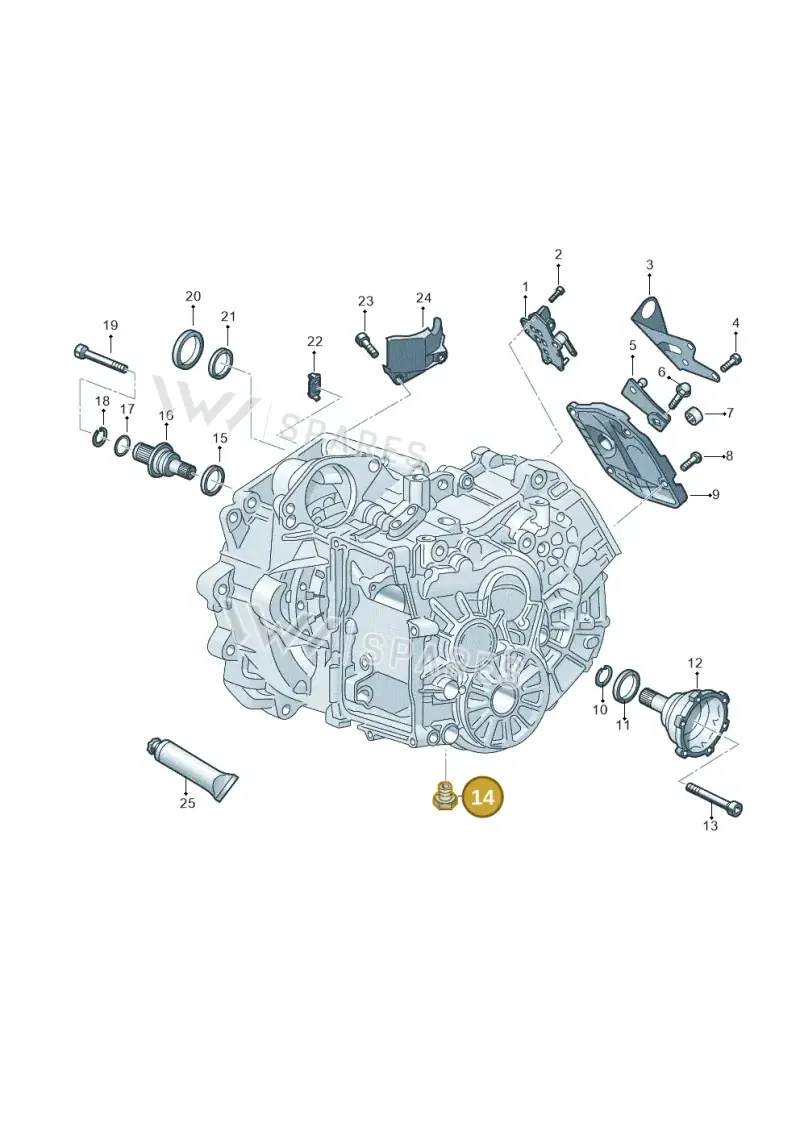 N10037105 — Skoda Superb Combi (2023-) diagram 827345110, position 14