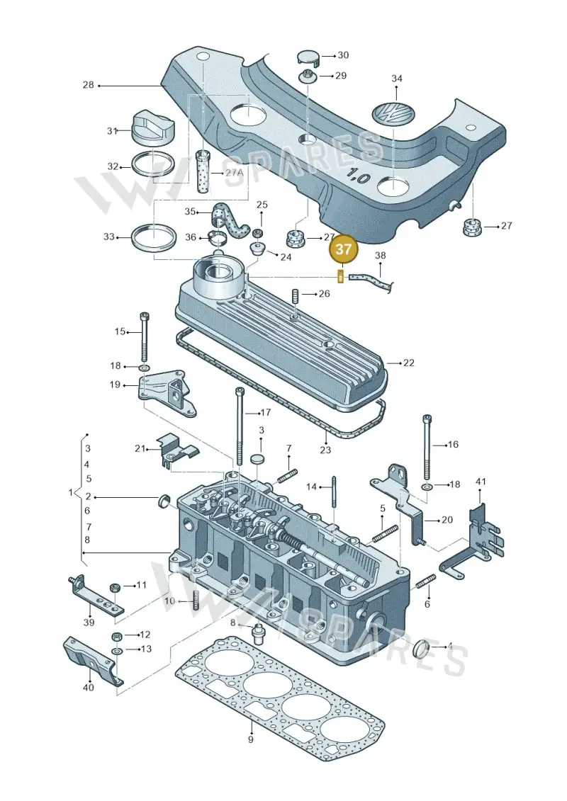 N10049701 — Skoda OCTAVIA/COMBI/4X4      01> (2000-) diagram 225103320, position 37