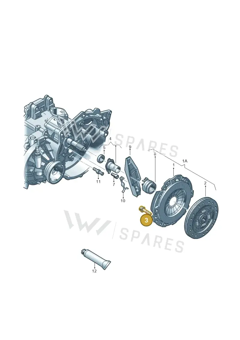 N10104501 — Skoda ROOMSTER               06> (2006-) diagram 201141400, position 3