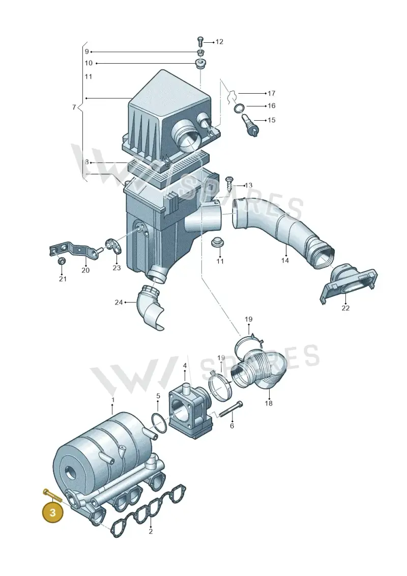 N10111202 — Skoda FABIA/COMBI            05> (2004-) diagram 453129400, position 3