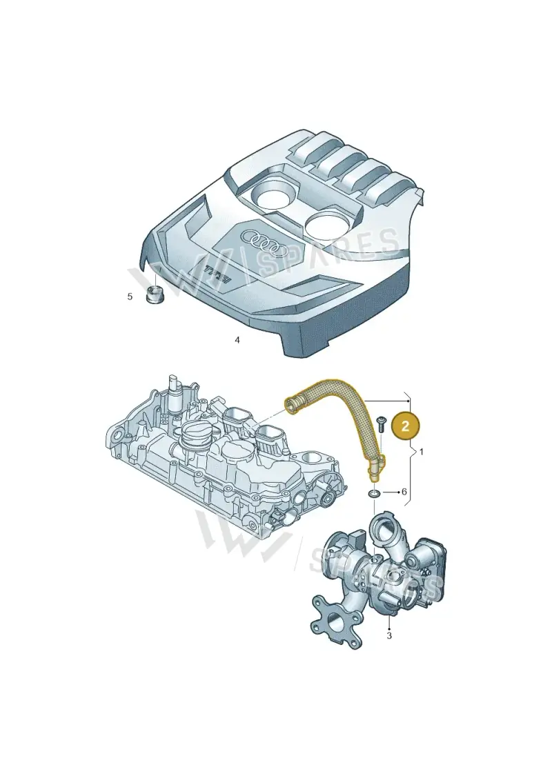N10124309 — Skoda Fabia (2021-) diagram 890103430, position 2