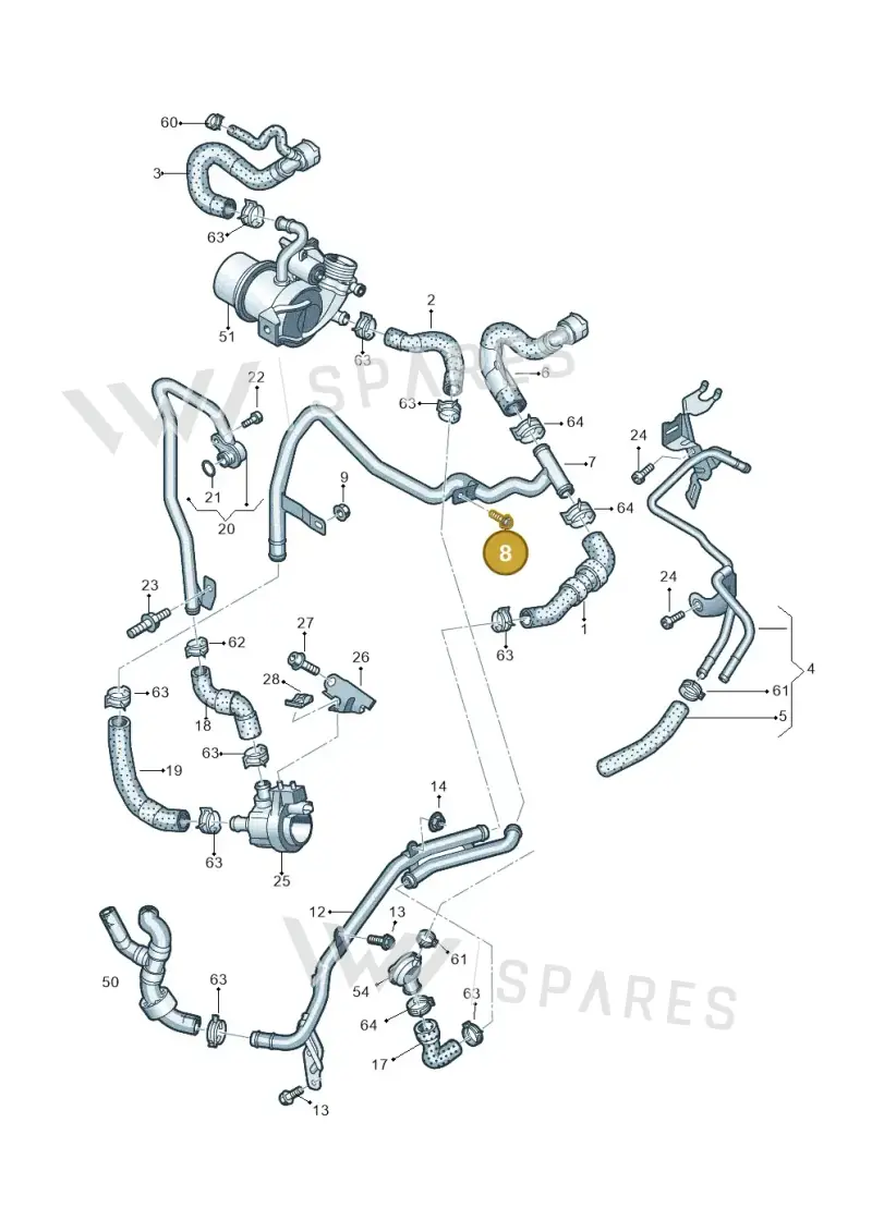 N10156307 — Skoda Kamiq (2019-) diagram 891121150, position 8