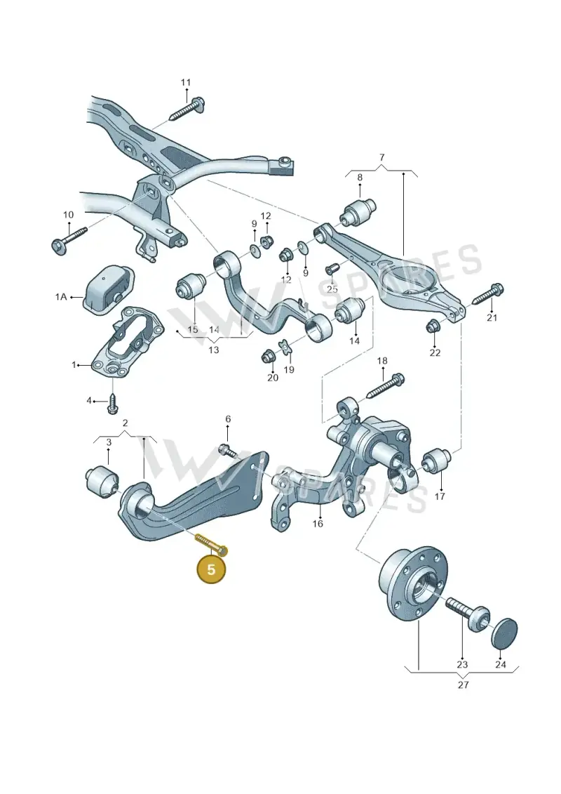 N10170804 — Skoda Superb (2013-2015) diagram 663505050, position 5