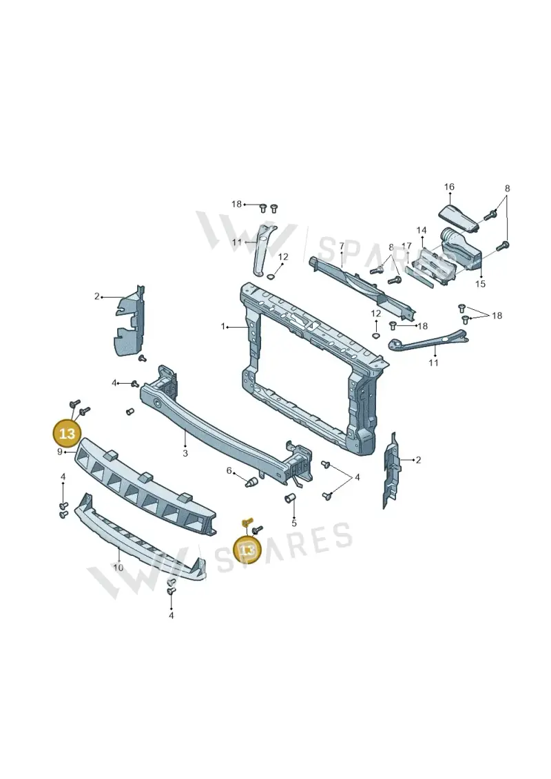 N10200602 — Skoda Yeti (2013-2017) diagram 666805000, position 13