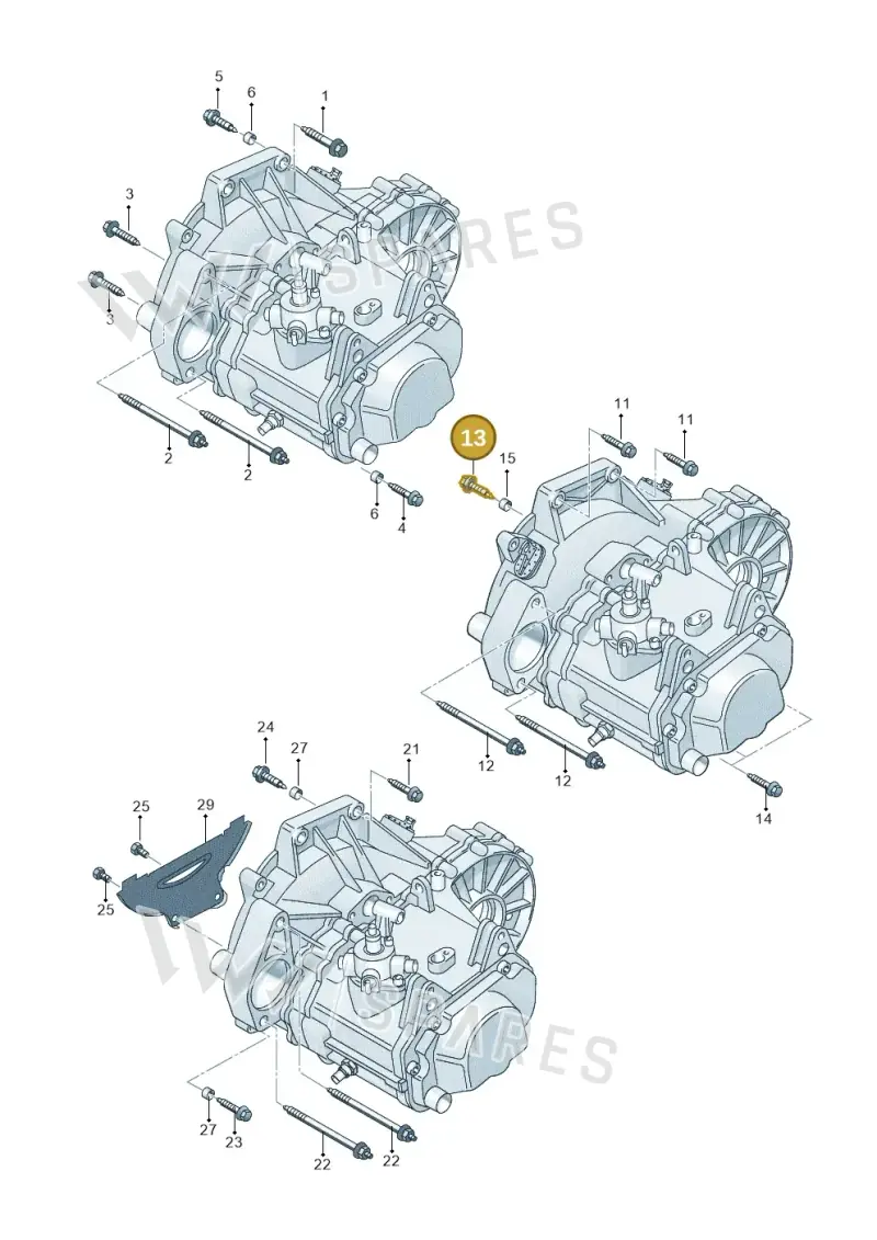 N10217103 — Skoda Octavia ambiente (2008-2013) diagram 225300710, position 13