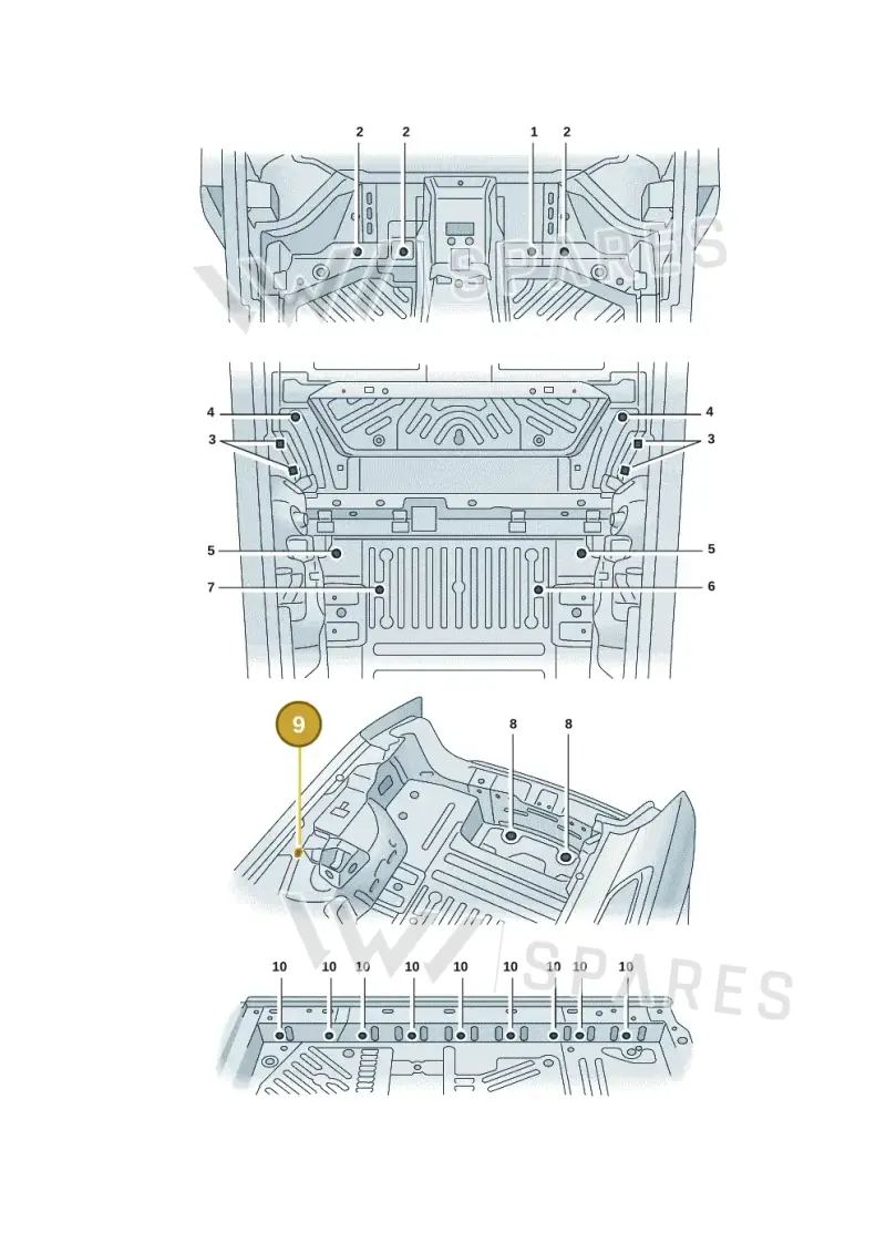 N10226701 — Skoda Enyaq (2020-) diagram 50a803105, position 9