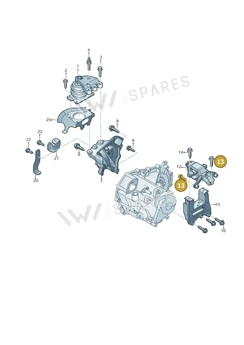 N10246611 — Skoda Fabia (2014-2022) diagram 773199250, position 13