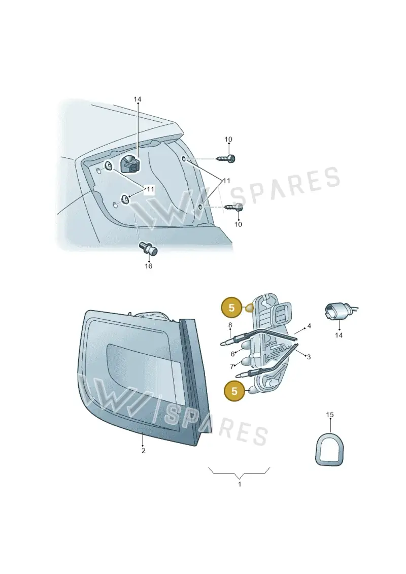 N10251002 — Skoda Fabia (2014-2022) diagram 797945000, position 5