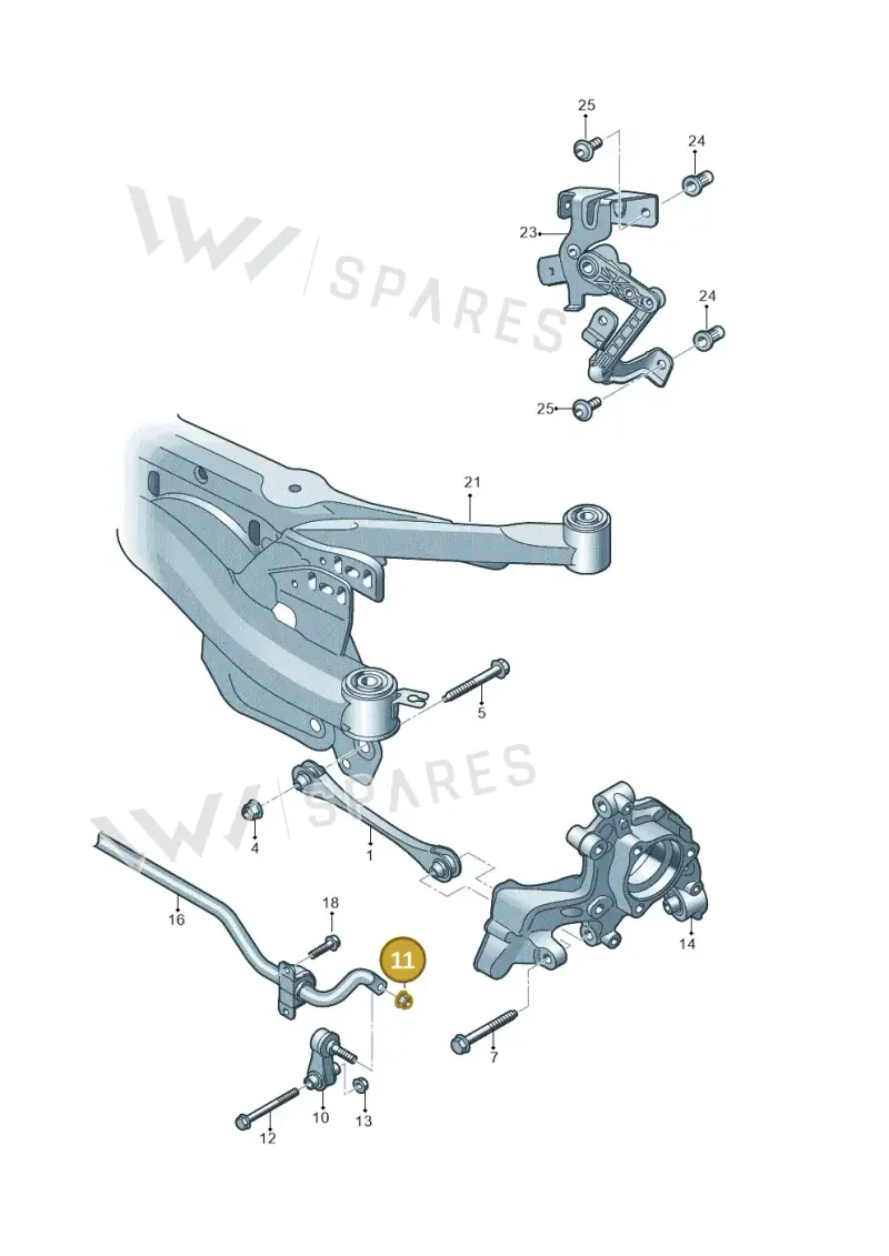 N10286110 — Skoda Octavia (2019-2024) diagram 746501300, position 11