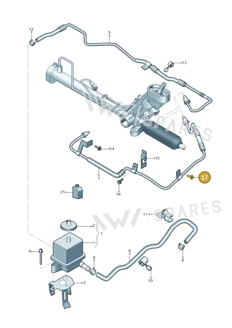 N10314403 — Skoda Fabia Jingrui (2008-2014) diagram 662423500, position 17