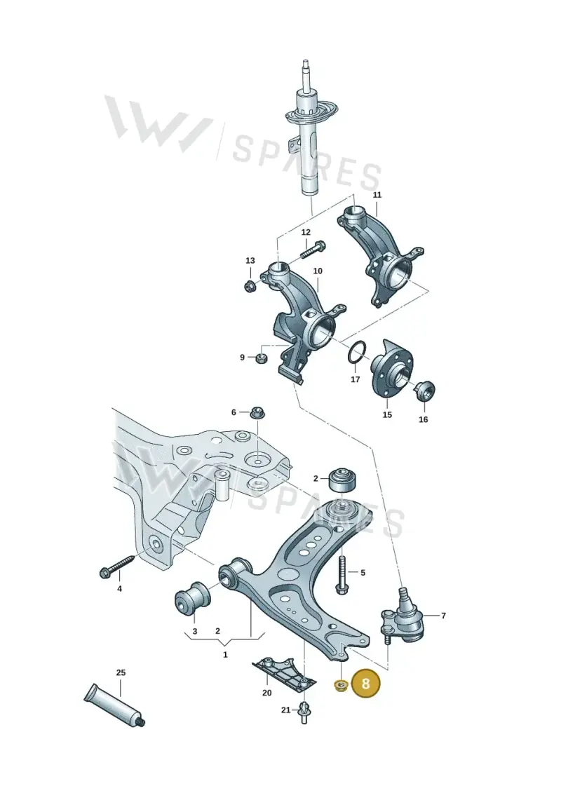 N10332002 — Skoda Fabia (2021-) diagram 837407001, position 8