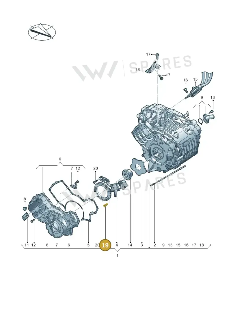 N10430104 — Skoda Citigo (2019-2021) diagram 774901002, position 19