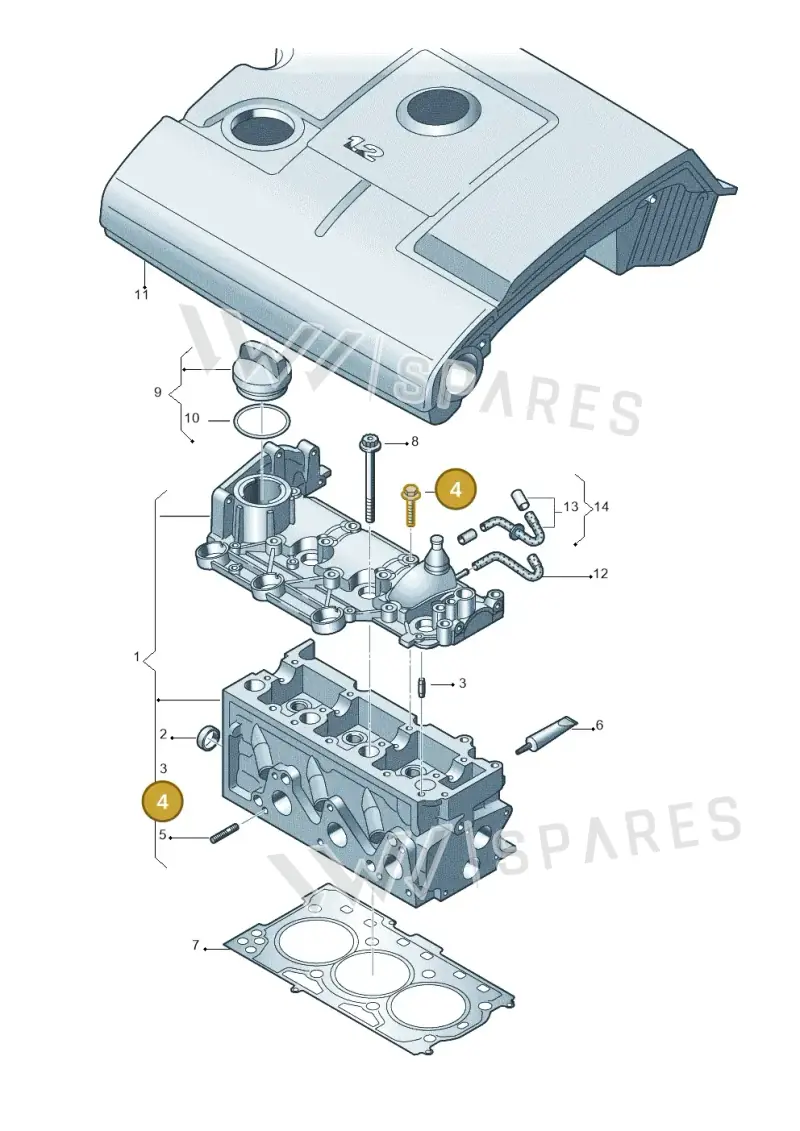 N10430503 — Skoda FABIA/COMBI            05> (2004-) diagram 225103350, position 4