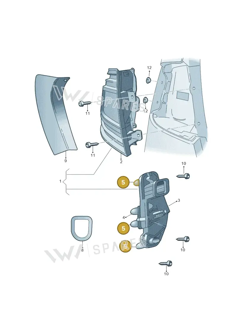 N10445602 — Skoda Octavia (2017-2020) diagram 805945000, position 5