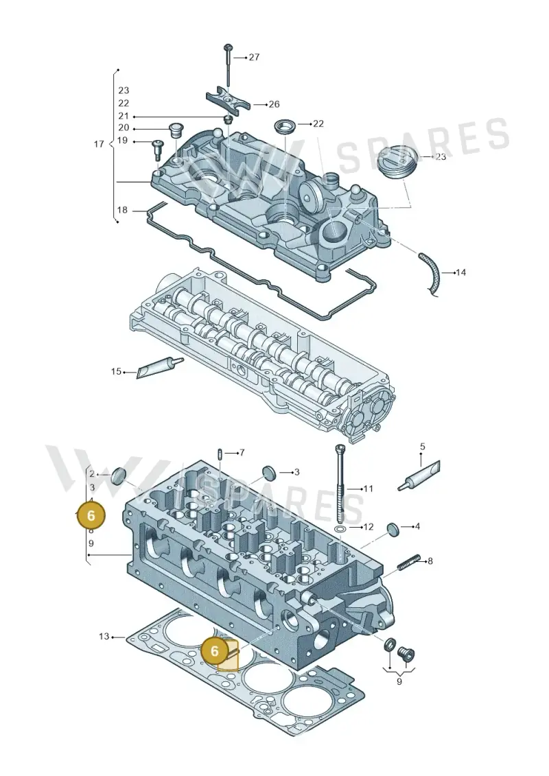N10454201 — Skoda Kodiaq (2024-) diagram 827103550, position 6