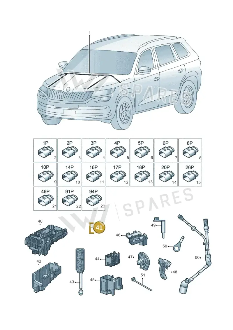 N10478501 — Skoda Kodiaq (2018-2022) diagram 804971080, position 41