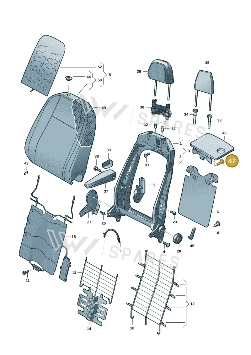 N10488205 — Skoda Enyaq (2020-) diagram 50a881500, position 47