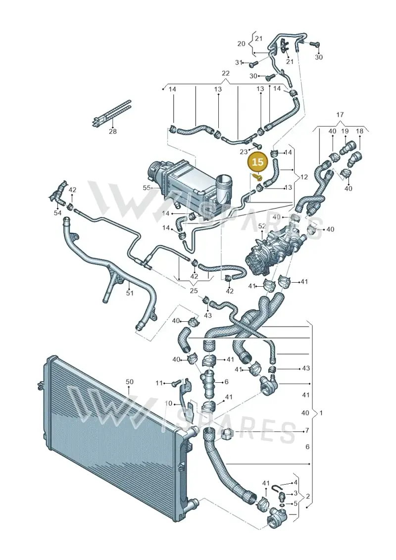 N10507201 — Skoda Fabia (2021-) diagram 890121031, position 15
