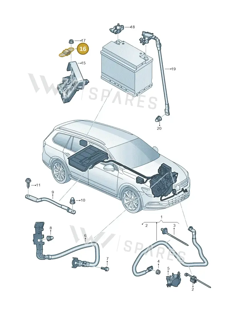 N10525510 — Skoda Superb Combi (2015-2024) diagram 793971670, position 16