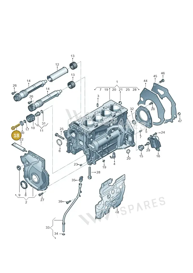 N10544904 — Skoda Superb Combi (2023-) diagram 5h0103012, position 18