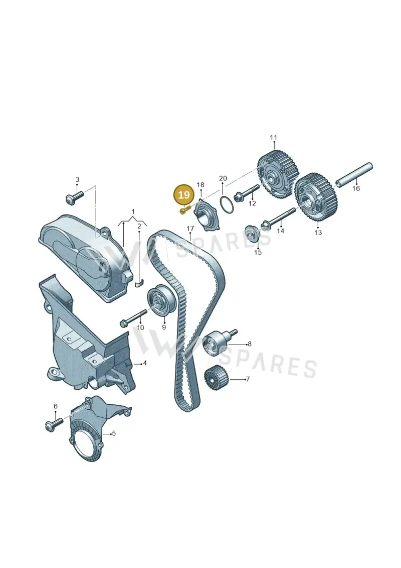 N10546404 — Skoda Octavia (2019-2024) diagram 708109270, position 19