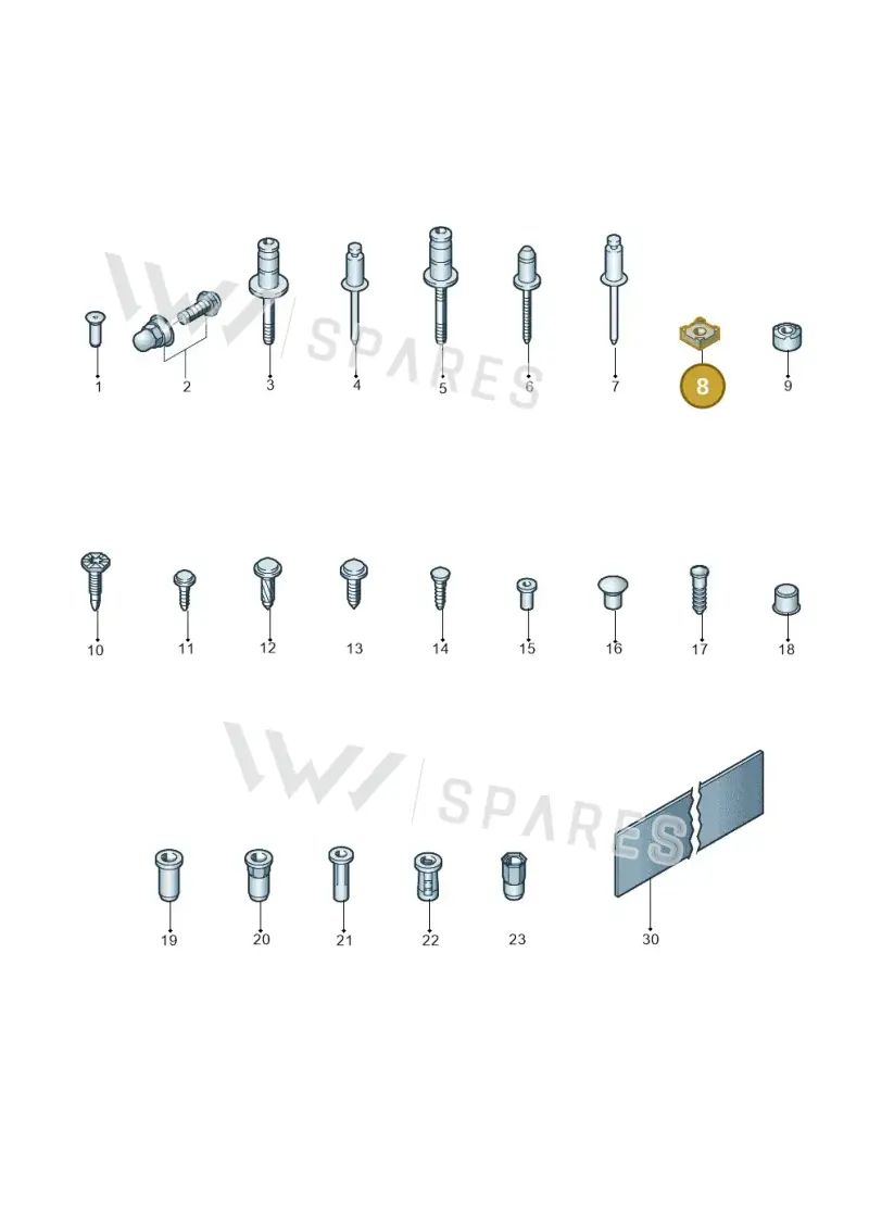 N10549703 — Skoda Fabia (2021-) diagram 806800100, position 8