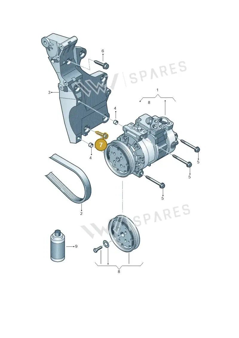 N10551901 — Skoda Yeti (2013-2017) diagram 409260200, position 7