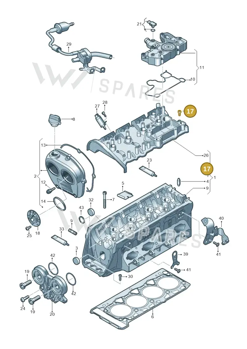 N10554005 — Skoda Superb Combi (2023-) diagram 3j0103381, position 17