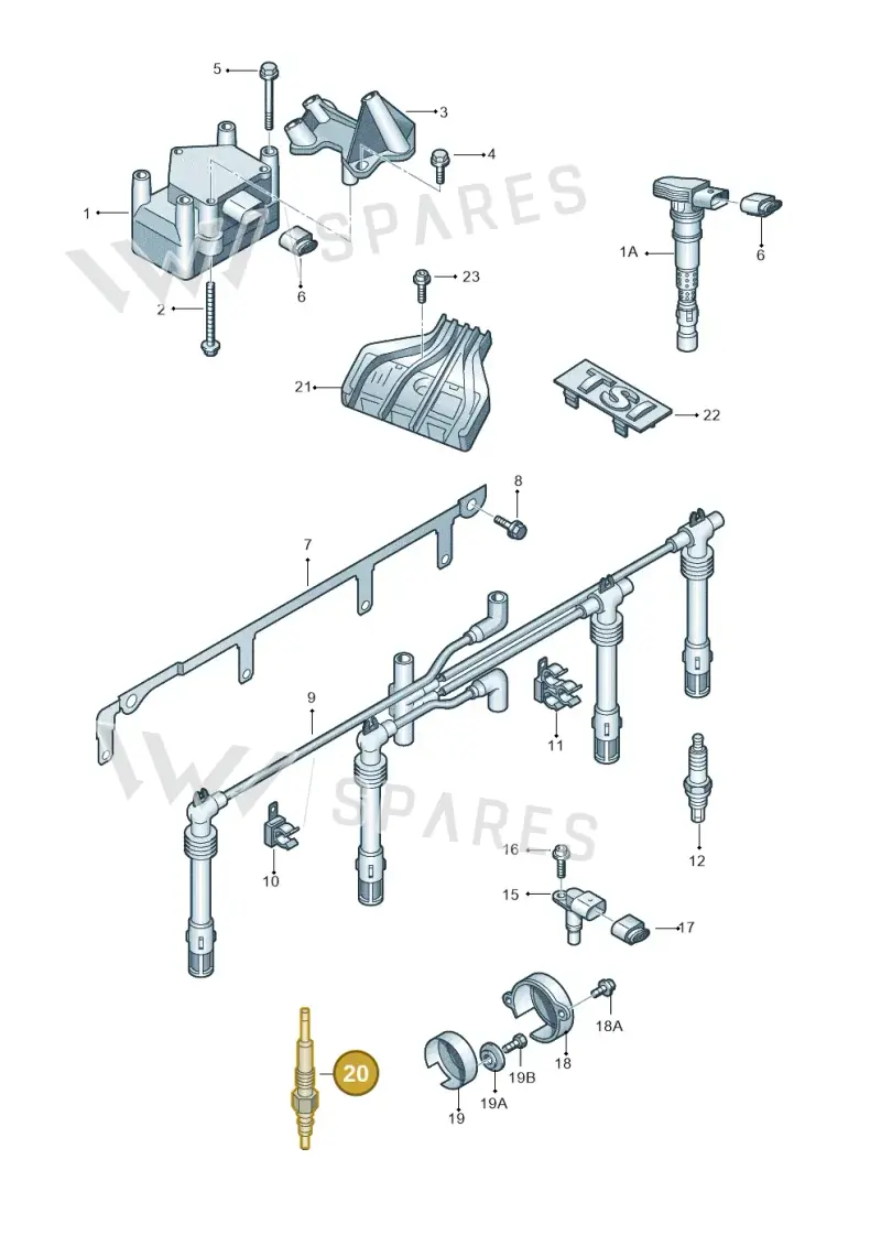 N10579201 — Skoda Fabia Ambiente (2009-2013) diagram 666905050, position 20