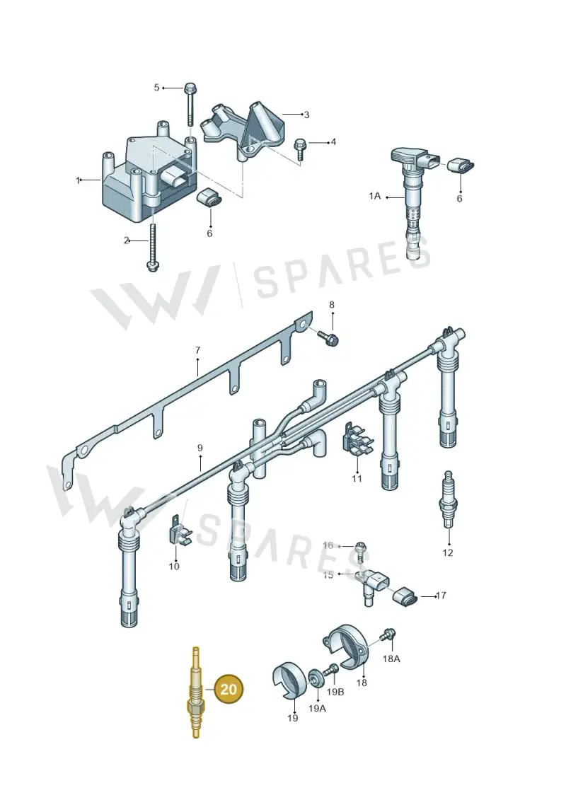 N10579805 — Skoda OCTAVIA/COMBI/4X4      04> (2004-) diagram 412905000, position 20