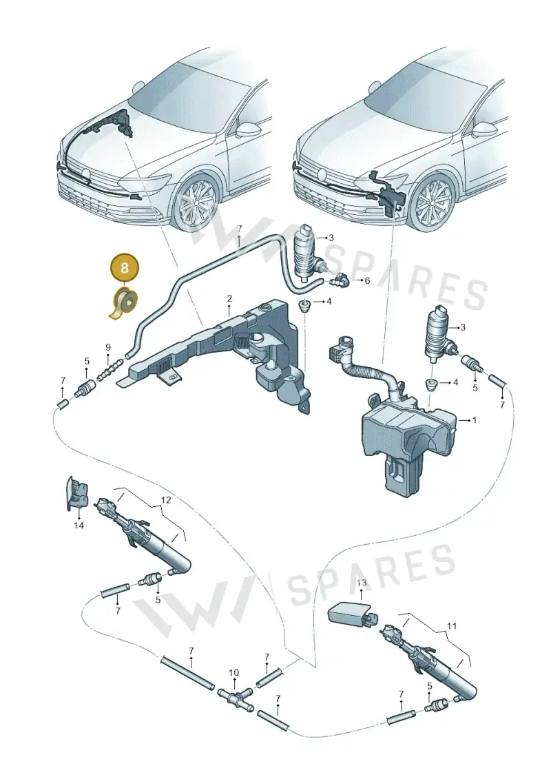 N10592002 — Skoda Superb Combi (2015-2024) diagram 793955300, position 8