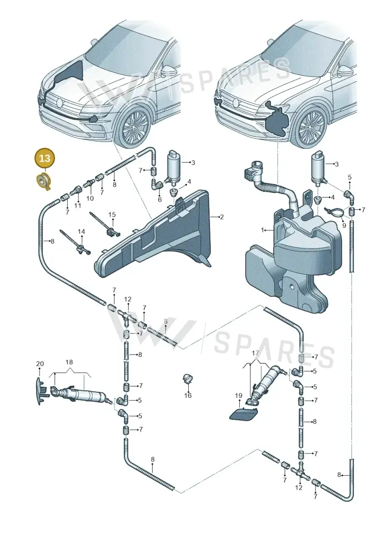N10592002 — Skoda Kodiaq (2018-2022) diagram 884955300, position 13