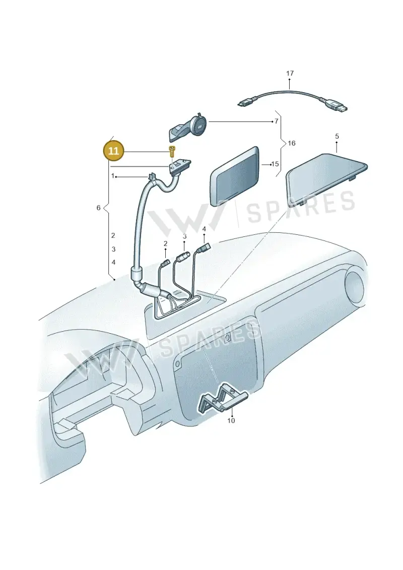 N10592102 — Skoda Citigo (2011-2019) diagram 723035000, position 11
