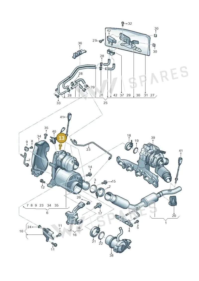 N10604403 — Skoda Kamiq (2019-) diagram 837253500, position 13