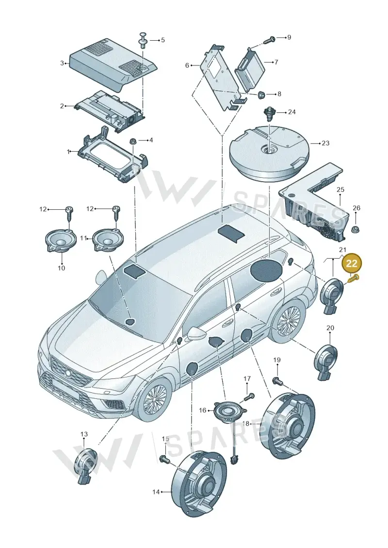 N10612701 — Skoda Kodiaq (2024-) diagram 57h035035, position 22