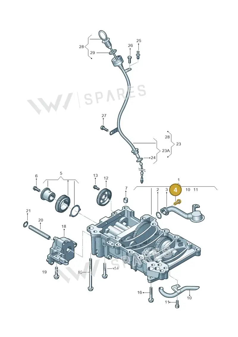 N10613101 — Skoda Superb (2013-2015) diagram 679115400, position 4