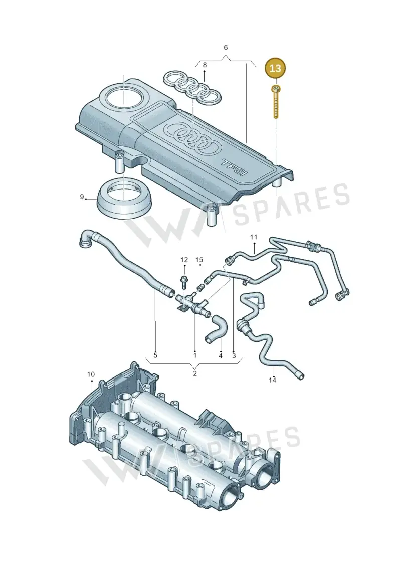 N10619302 — Skoda Superb (2013-2015) diagram 638103280, position 13