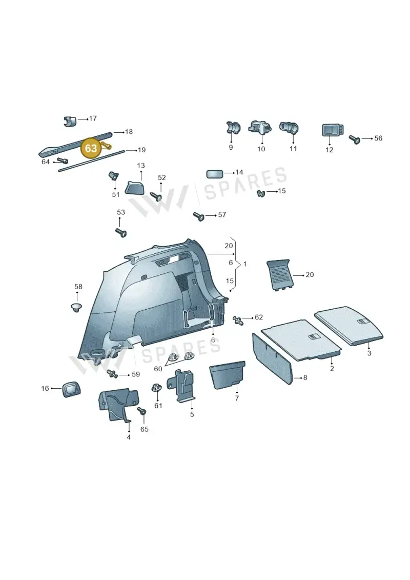 N10620901 — Skoda Kodiaq (2018-2022) diagram 804867080, position 63