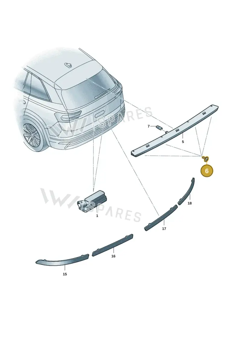 N10621602 — Skoda Kodiaq (2024-) diagram 57h943000, position 6