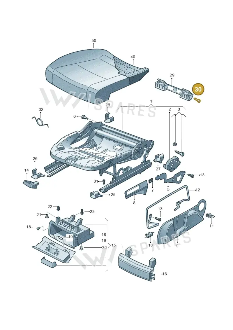 N10622701 — Skoda Octavia ambiente (2008-2013) diagram 419881010, position 30