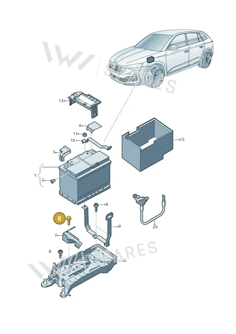 N10675602 — Skoda Fabia (2021-) diagram 584915000, position 8