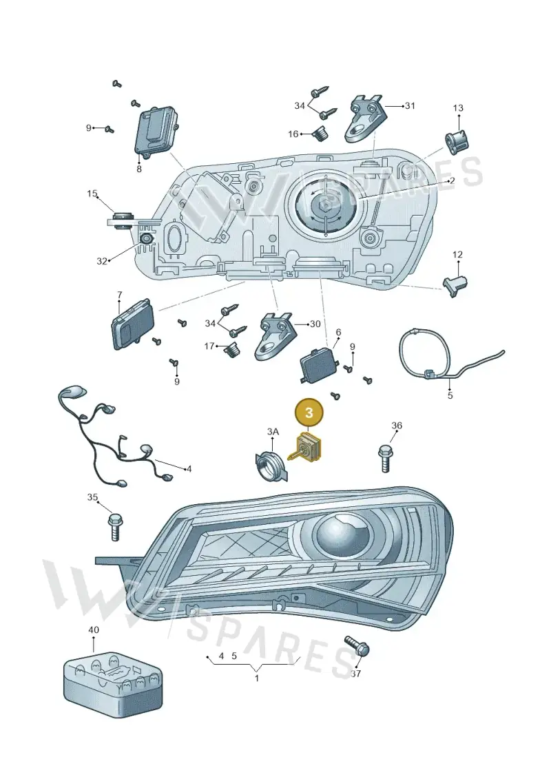N10721805 — Skoda Superb Combi (2015-2024) diagram 851941100, position 3