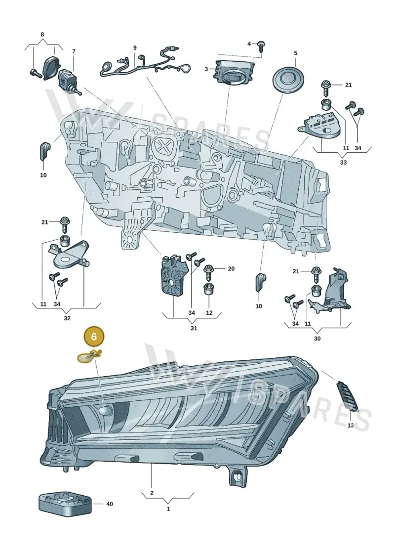 N10724401 — Skoda Enyaq (2020-) diagram 50a941000, position 6