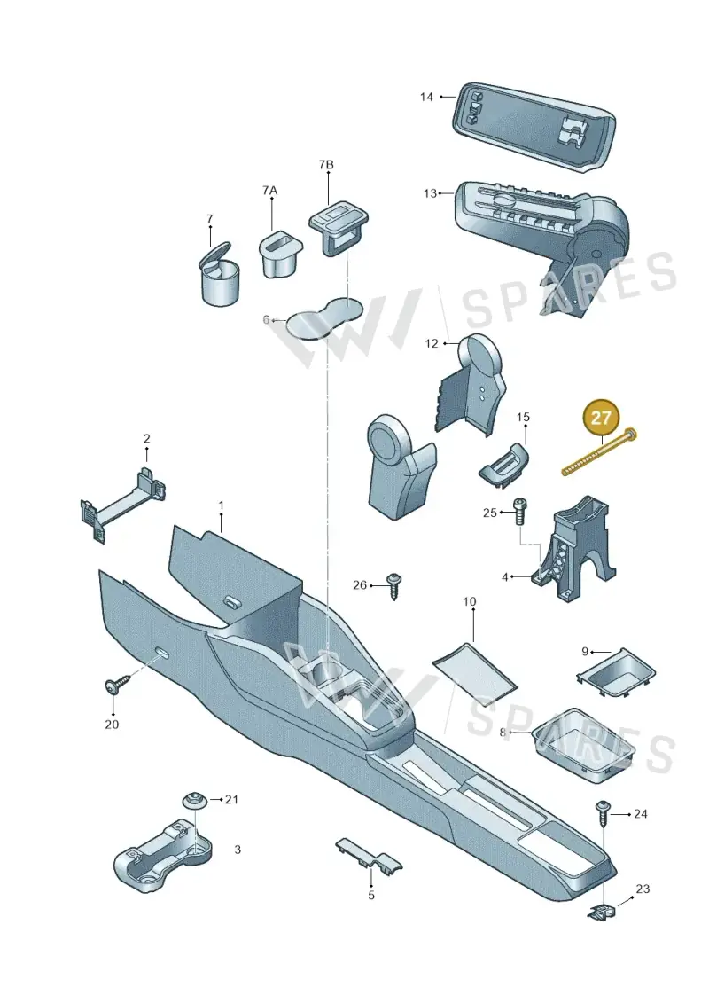 N10748101 — Skoda Fabia (2014-2022) diagram 797863600, position 27