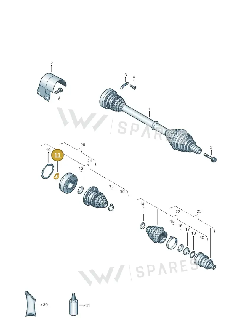 N10753201 — Skoda Kamiq (2018-2023) diagram 649407220, position 11